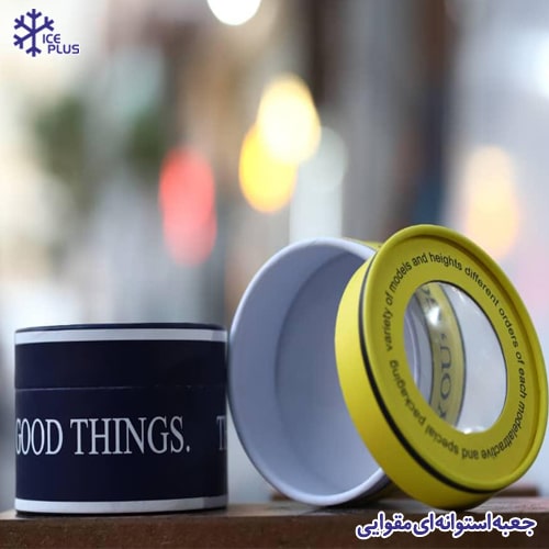 جعبه گرد مقوایی دایره ای