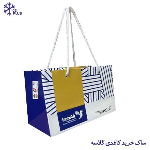 ساک خرید کاغذی گلاسه
