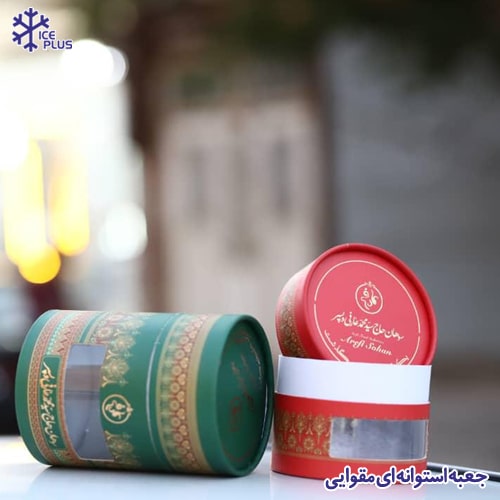 قوطی استوانه ای مقوایی